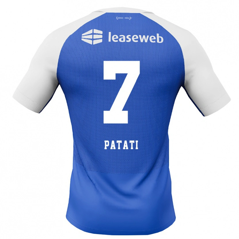 Danxen Bambino Maglia Weslley Patati #7 Blu Dodger Rosso Bianco Kit Gara Away 2026/27 Maglietta