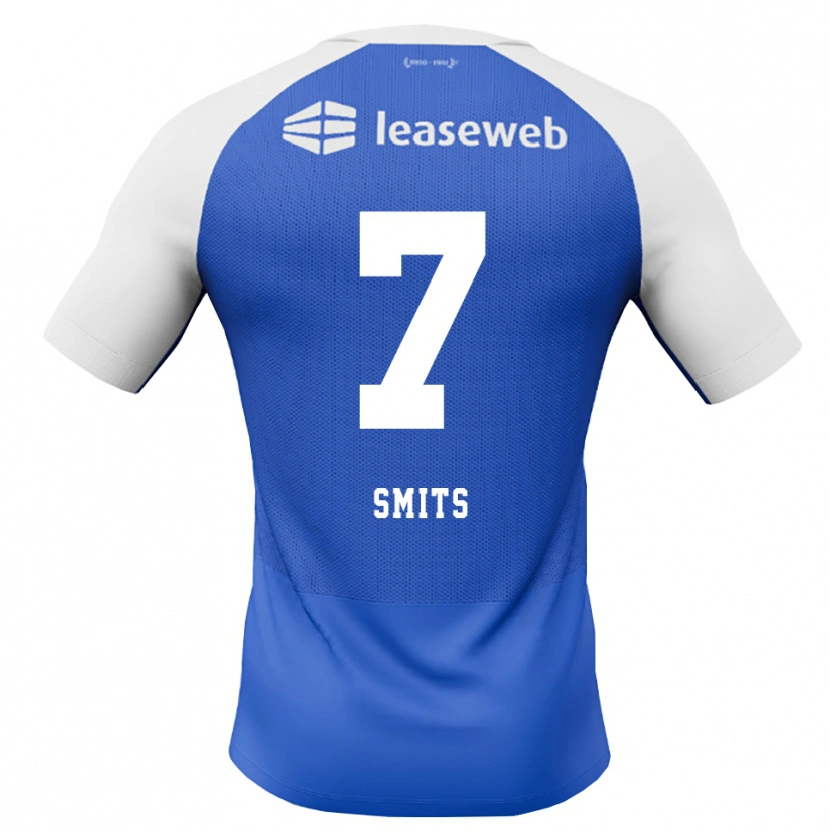 Danxen Bambino Maglia Anthony Smits #7 Blu Dodger Rosso Bianco Kit Gara Away 2026/27 Maglietta