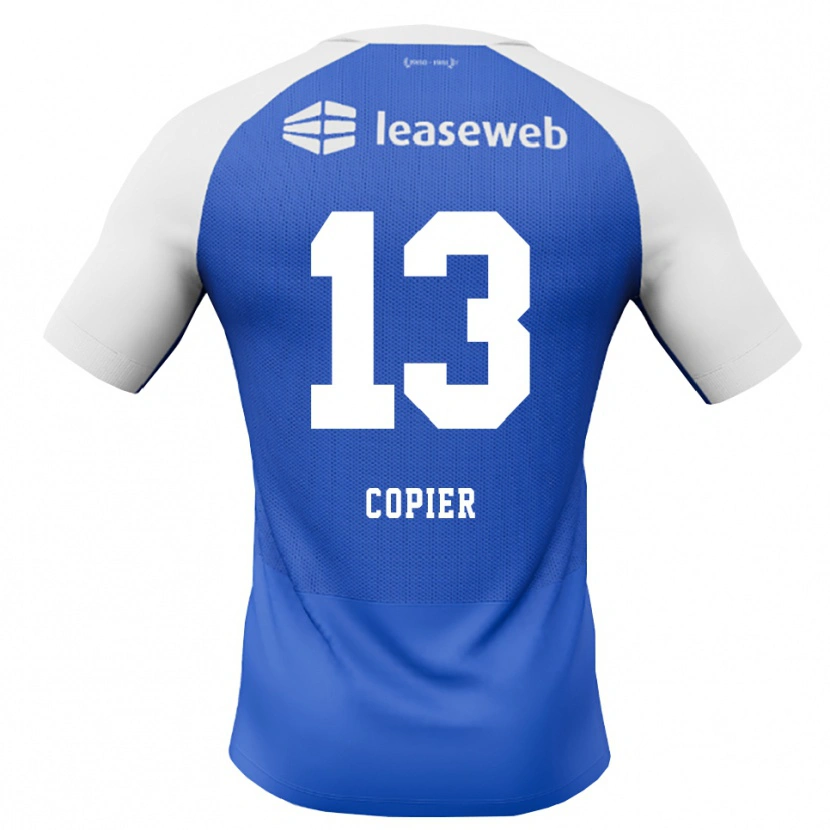 Danxen Bambino Maglia Febe Copier #13 Blu Dodger Rosso Bianco Kit Gara Away 2026/27 Maglietta