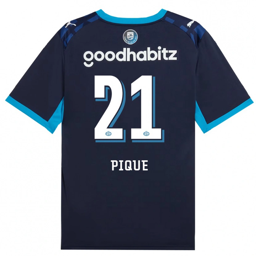 Danxen Bambino Maglia Naomi Piqué #21 Blu Dodger Blu Reale Kit Gara Third 2026/27 Maglietta