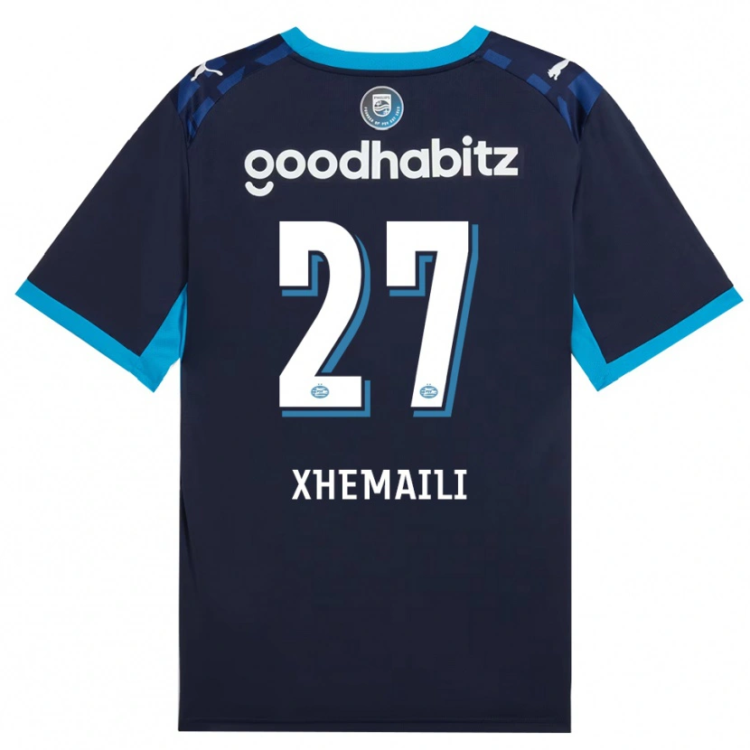 Danxen Bambino Maglia Riola Xhemaili #27 Blu Dodger Blu Reale Kit Gara Third 2026/27 Maglietta