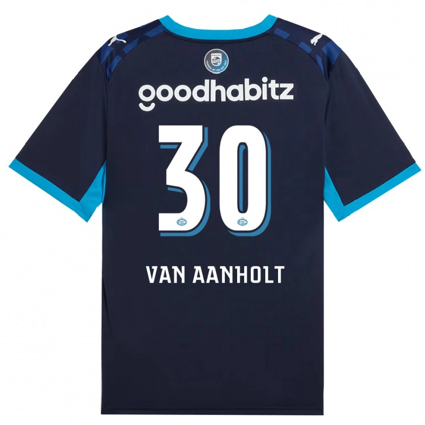 Danxen Bambino Maglia Patrick Van Aanholt #30 Blu Dodger Blu Reale Kit Gara Third 2026/27 Maglietta