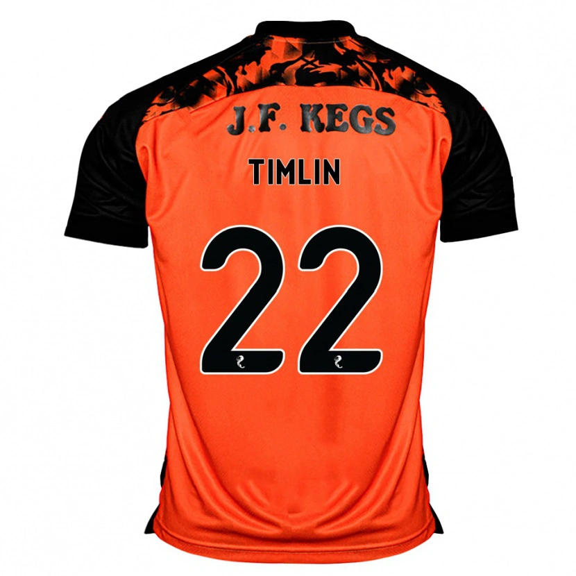 Danxen Uomo Maglia Sophie Timlin #22 Arancione Nero Bianco Kit Gara Home 2026/27 Maglietta