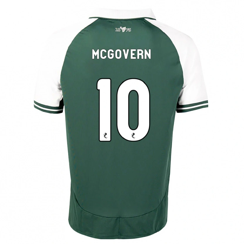 Danxen Uomo Maglia Kathleen Mcgovern #10 Bianco Verde Marino Kit Gara Home 2026/27 Maglietta