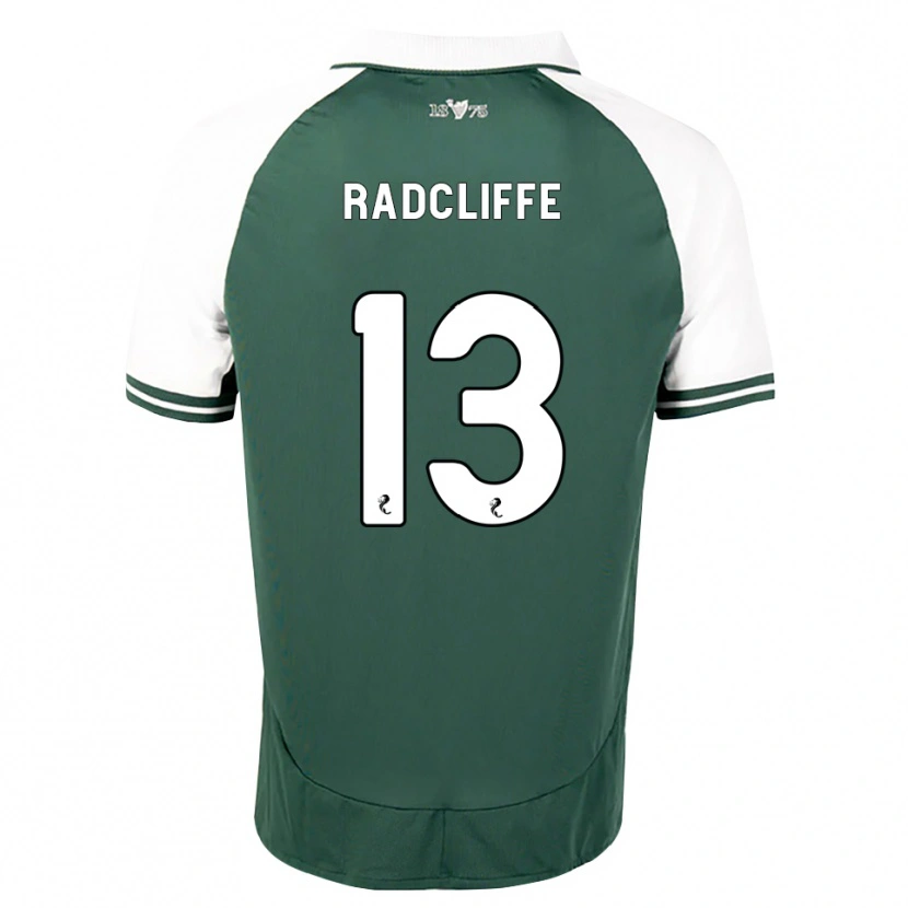 Danxen Uomo Maglia Josh Radcliffe #13 Bianco Verde Marino Kit Gara Home 2026/27 Maglietta