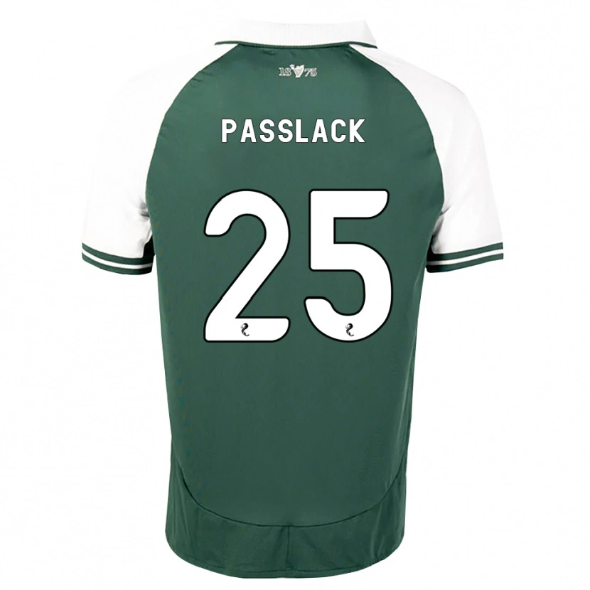 Danxen Uomo Maglia Felix Passlack #25 Bianco Verde Marino Kit Gara Home 2026/27 Maglietta