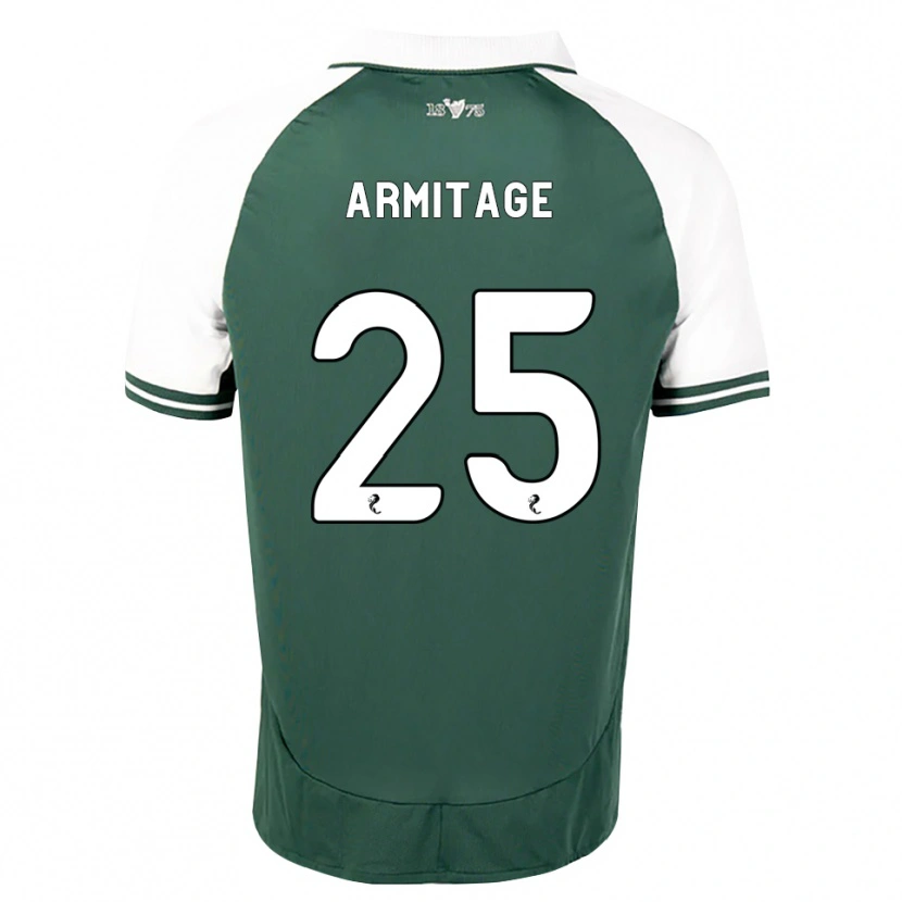 Danxen Uomo Maglia Rowena Armitage #25 Bianco Verde Marino Kit Gara Home 2026/27 Maglietta