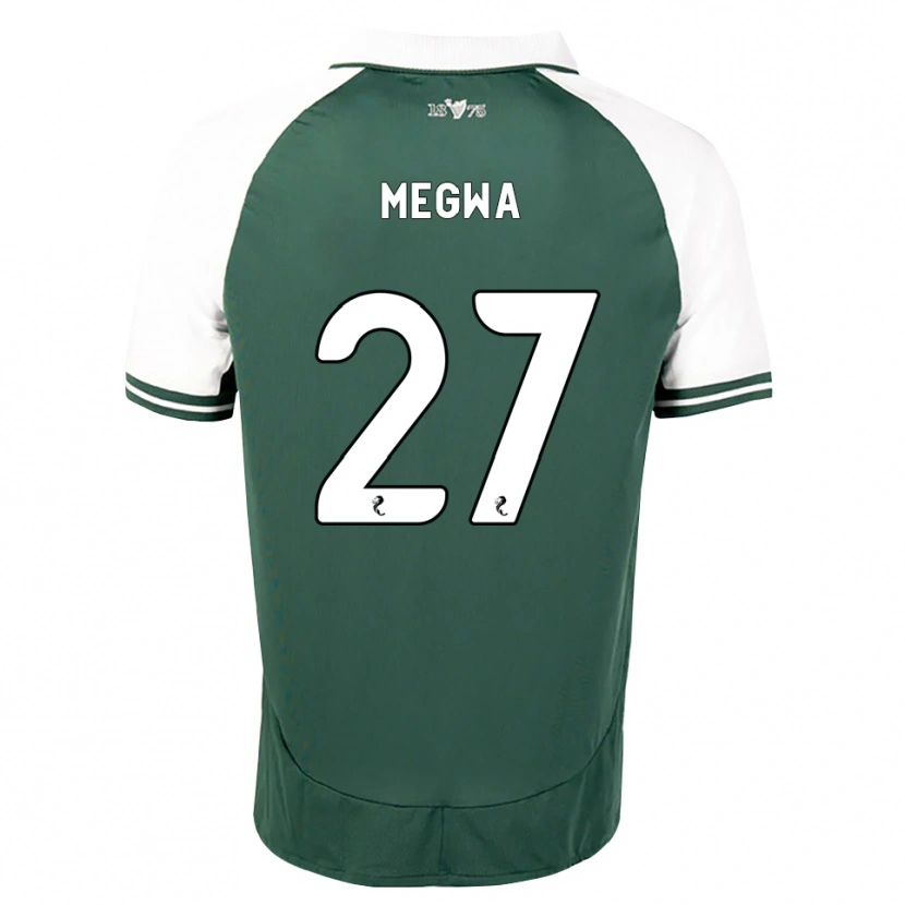 Danxen Uomo Maglia Kanayo Megwa #27 Bianco Verde Marino Kit Gara Home 2026/27 Maglietta