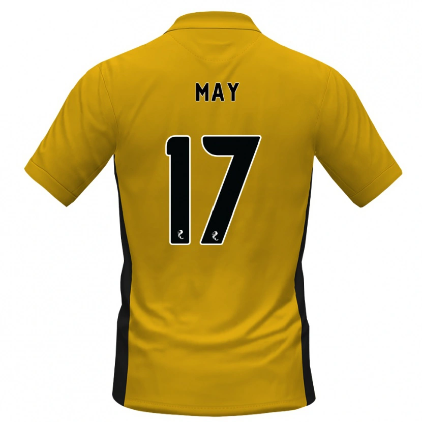 Danxen Uomo Maglia Stevie May #17 Bianco Arancione Kit Gara Home 2026/27 Maglietta