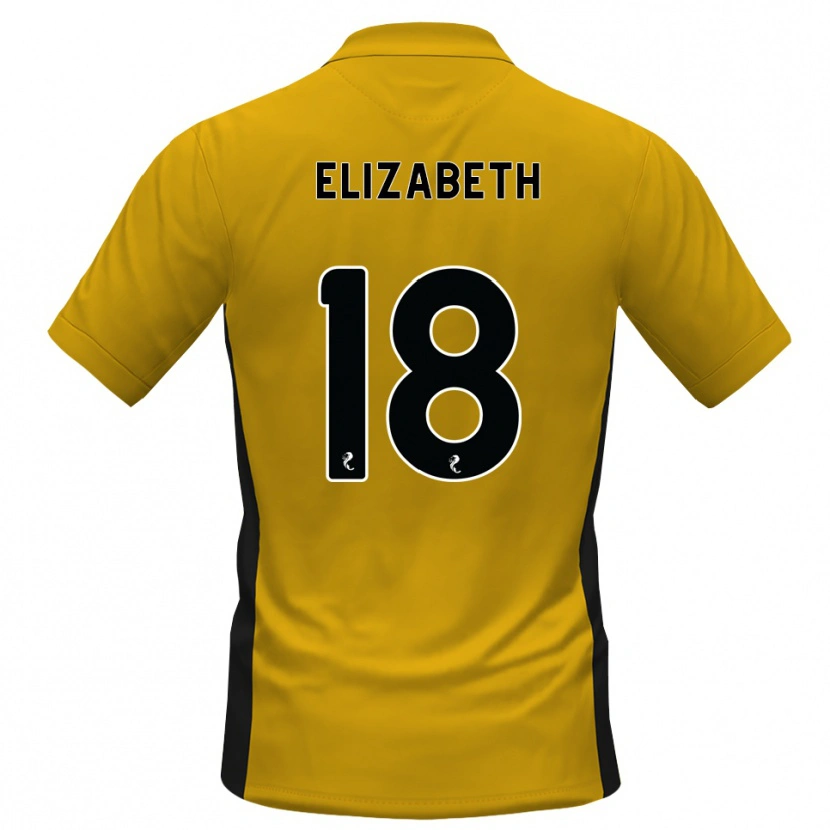 Danxen Uomo Maglia Ashley Elizabeth #18 Bianco Arancione Kit Gara Home 2026/27 Maglietta