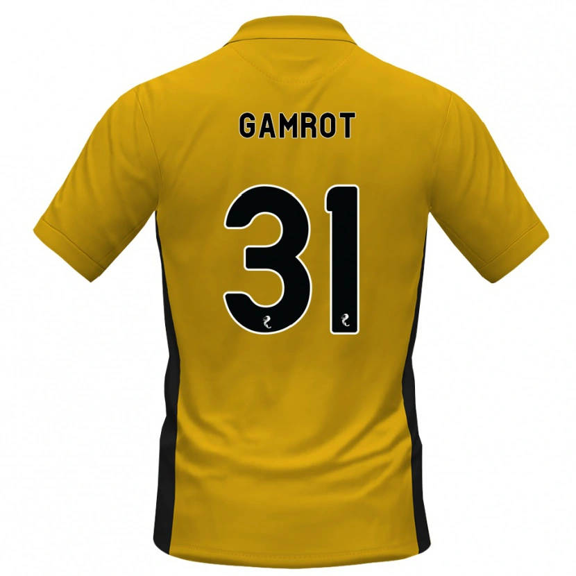 Danxen Uomo Maglia Schenai Gamrot #31 Bianco Arancione Kit Gara Home 2026/27 Maglietta