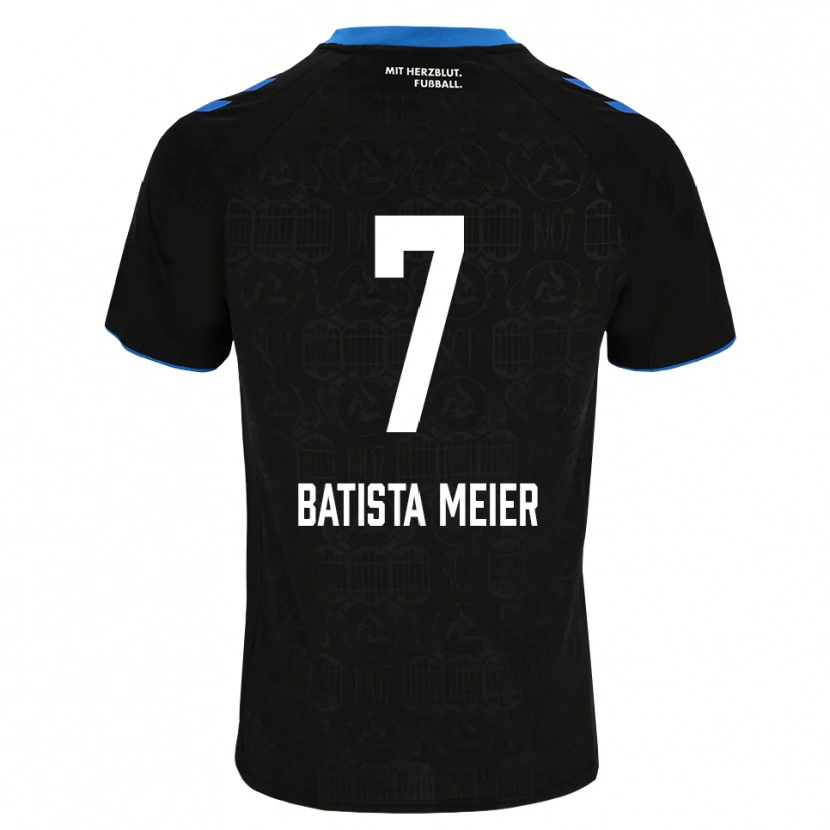 Danxen Uomo Maglia Oliver Batista Meier #7 Nero Bianco Rosso Kit Gara Home 2026/27 Maglietta