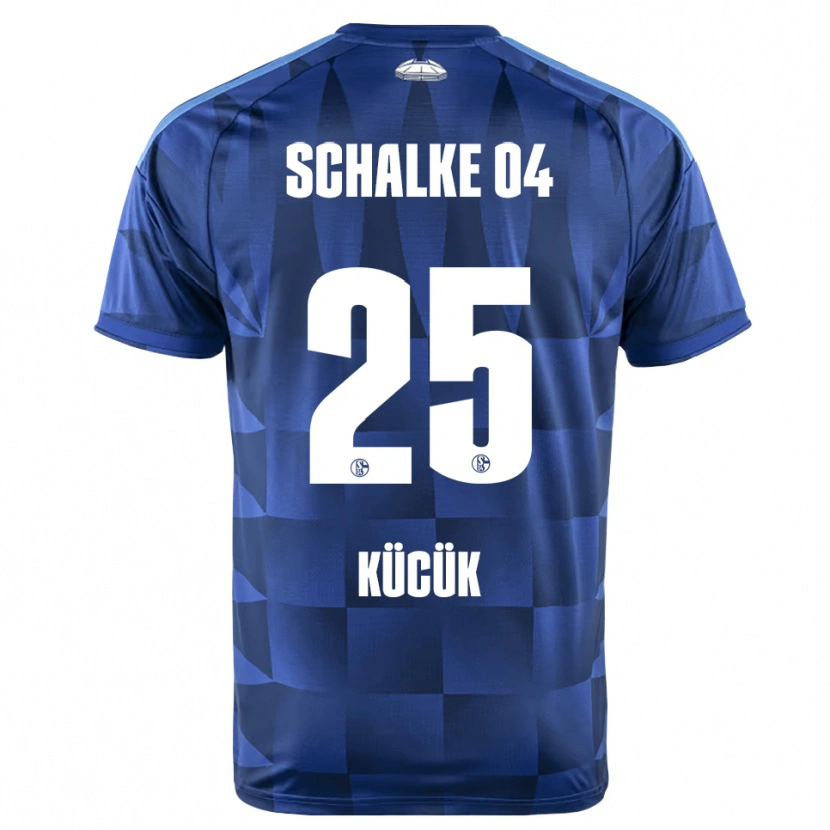 Danxen Uomo Maglia Yüksel Kücük #25 Blu Scuro Giallo Bianco Kit Gara Home 2026/27 Maglietta