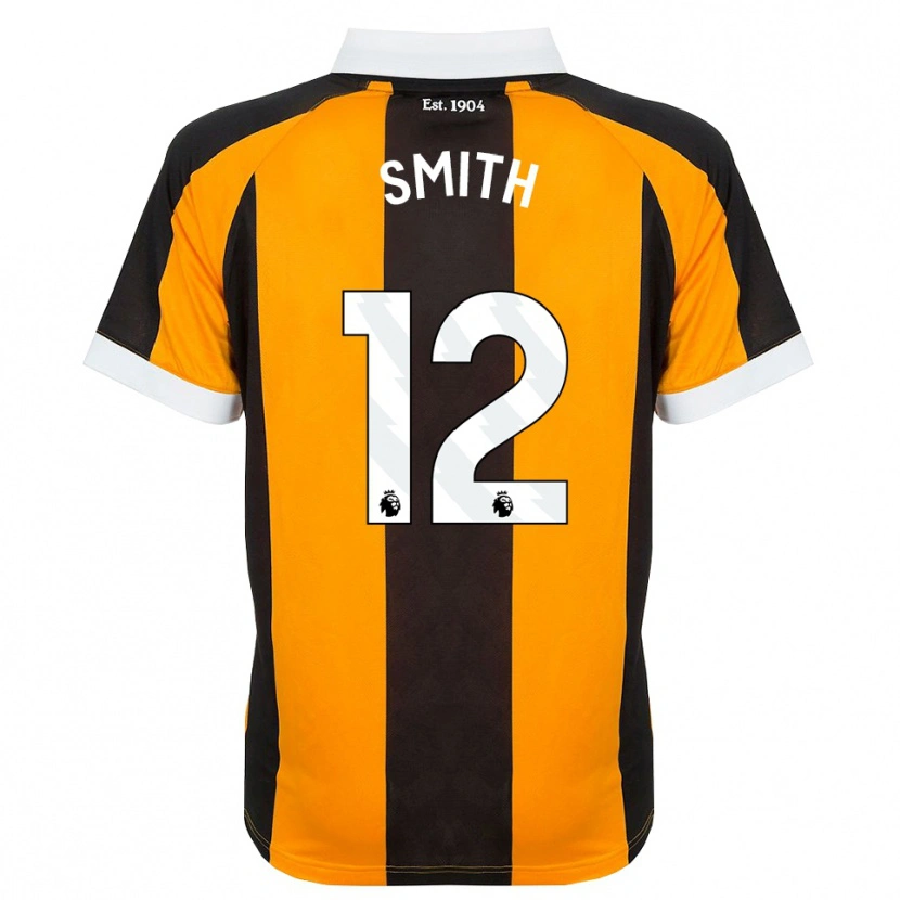 Danxen Uomo Maglia Emily Smith #12 Arancione Nero Bianco Kit Gara Home 2026/27 Maglietta