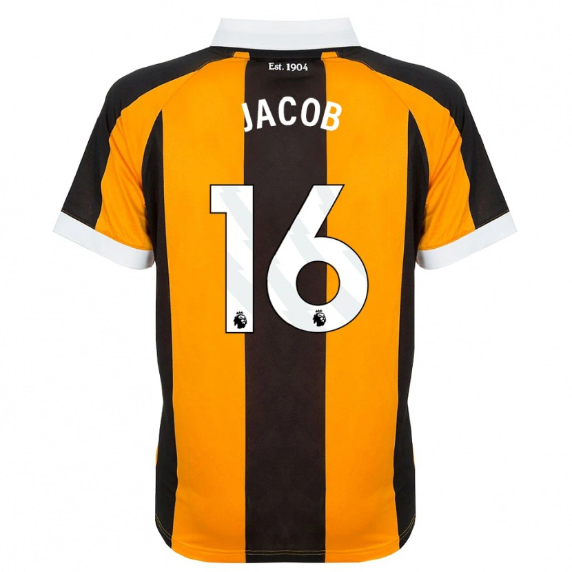 Danxen Uomo Maglia Matty Jacob #16 Arancione Nero Bianco Kit Gara Home 2026/27 Maglietta