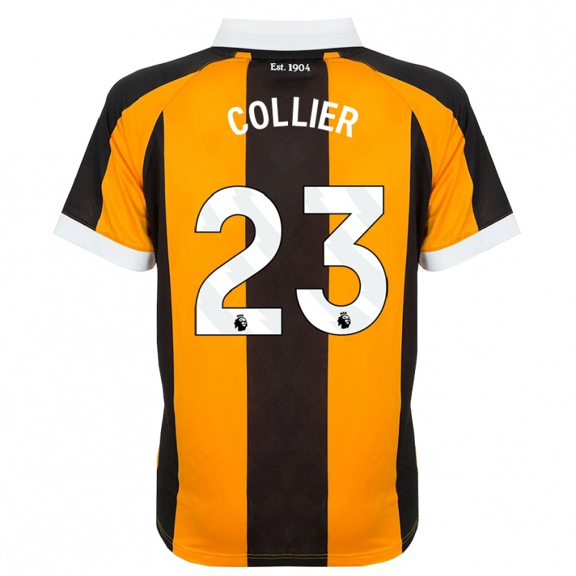 Danxen Uomo Maglia Holly Johnson-Collier #23 Arancione Nero Bianco Kit Gara Home 2026/27 Maglietta