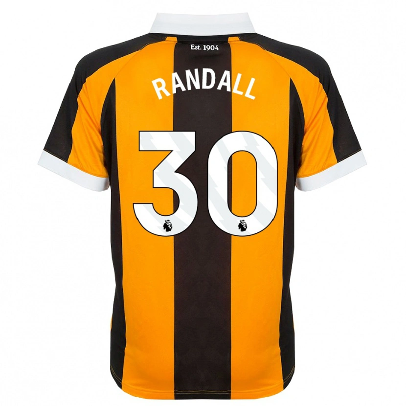 Danxen Uomo Maglia Jennifer Randall #30 Arancione Nero Bianco Kit Gara Home 2026/27 Maglietta