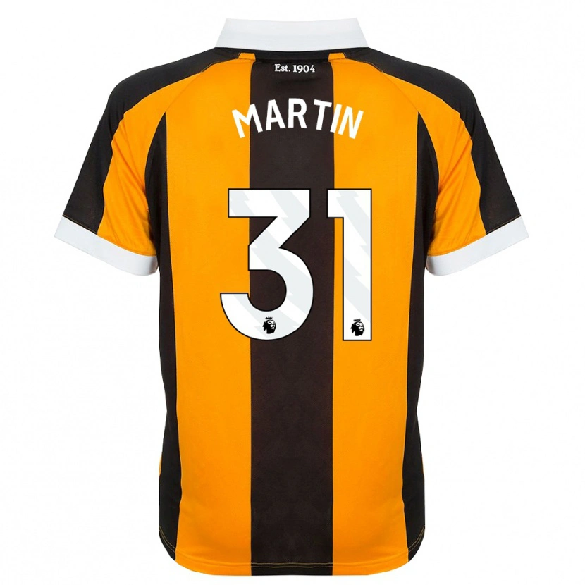 Danxen Uomo Maglia Faith Martin #31 Arancione Nero Bianco Kit Gara Home 2026/27 Maglietta