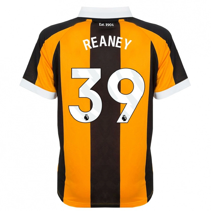 Danxen Uomo Maglia Mollie Reaney #39 Arancione Nero Bianco Kit Gara Home 2026/27 Maglietta