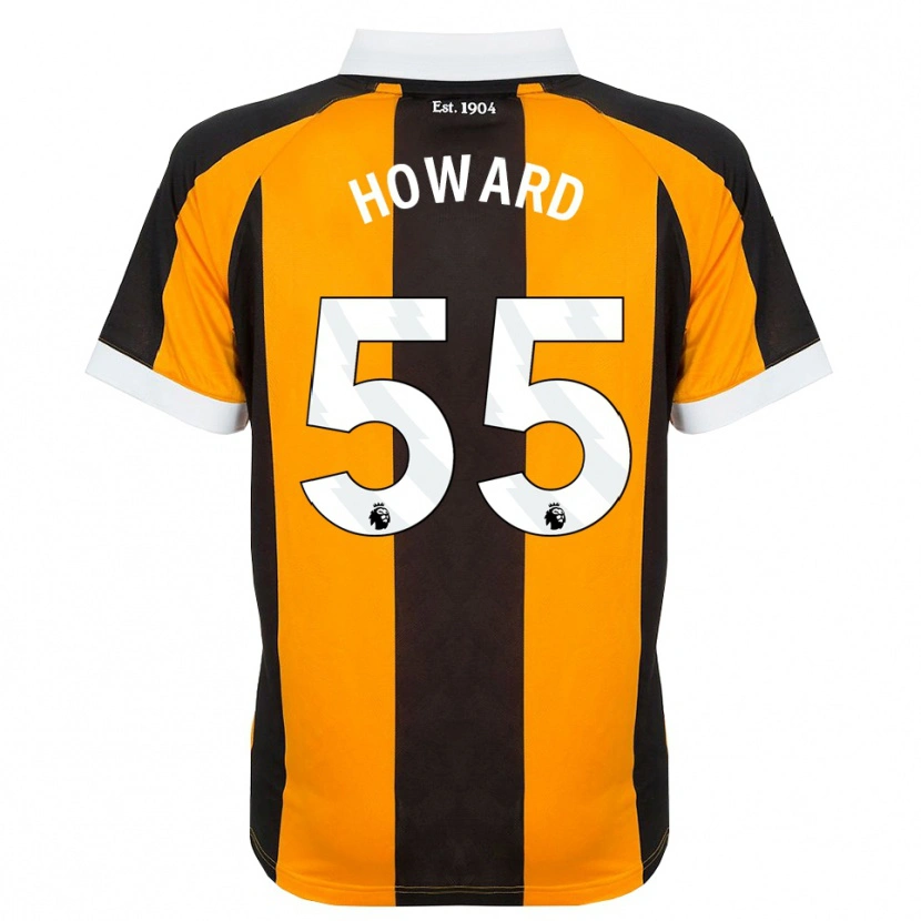 Danxen Uomo Maglia Archie Howard #55 Arancione Nero Bianco Kit Gara Home 2026/27 Maglietta