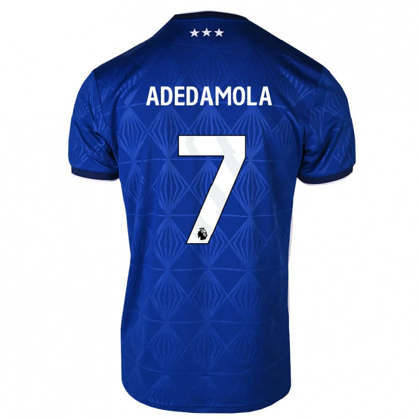 Danxen Uomo Maglia Joel Adedamola #7 Blu Medio Bianco Rosso Kit Gara Home 2026/27 Maglietta