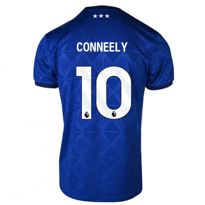 Danxen Uomo Maglia George Conneely #10 Blu Medio Bianco Rosso Kit Gara Home 2026/27 Maglietta