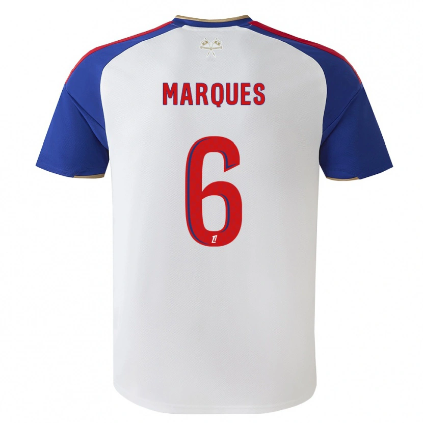Danxen Uomo Maglia Joss Marques #6 Blu Reale Rosso Bianco Kit Gara Home 2026/27 Maglietta