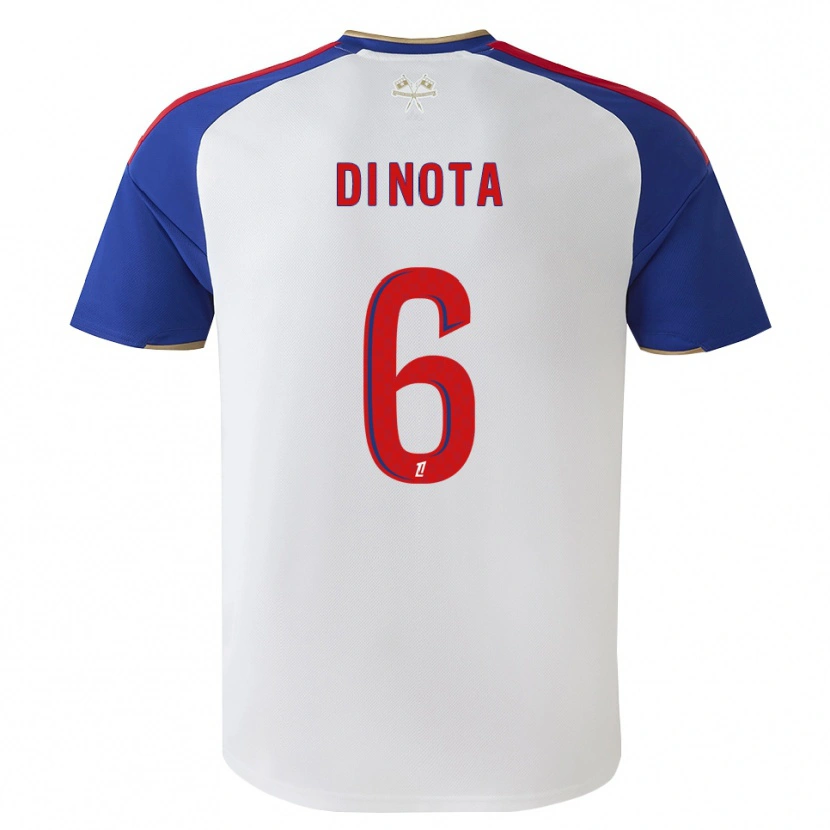 Danxen Uomo Maglia Lylian Di Nota #6 Blu Reale Rosso Bianco Kit Gara Home 2026/27 Maglietta