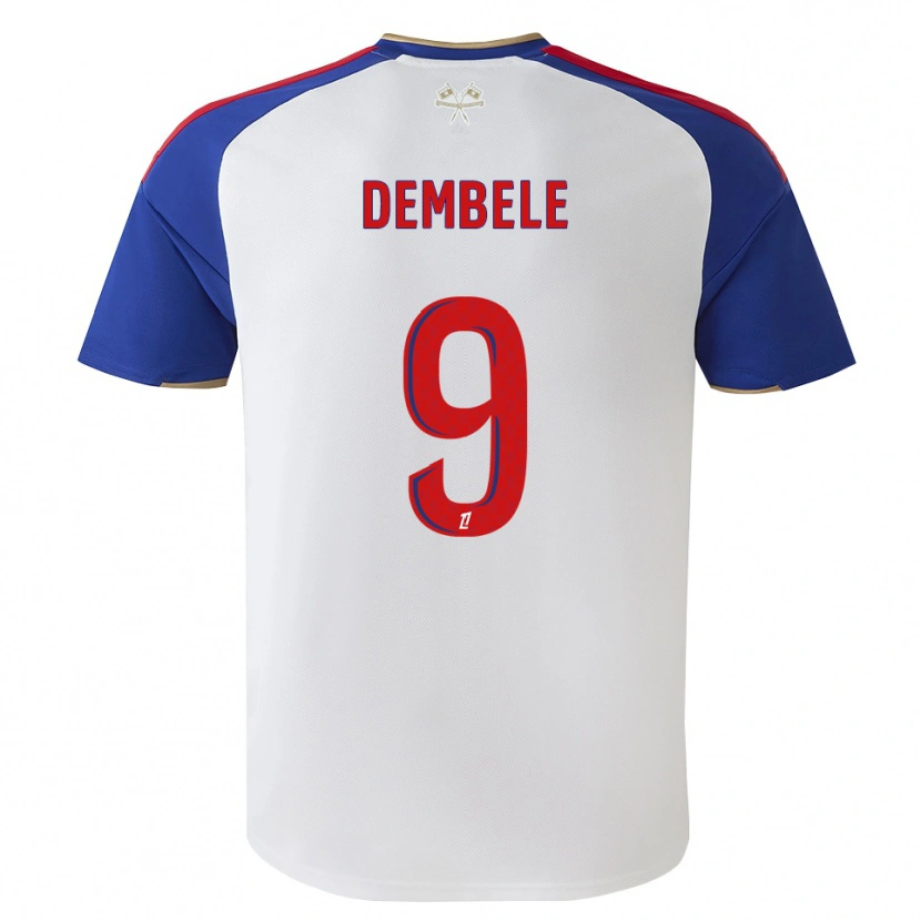 Danxen Uomo Maglia Moussa Dembele #9 Blu Reale Rosso Bianco Kit Gara Home 2026/27 Maglietta