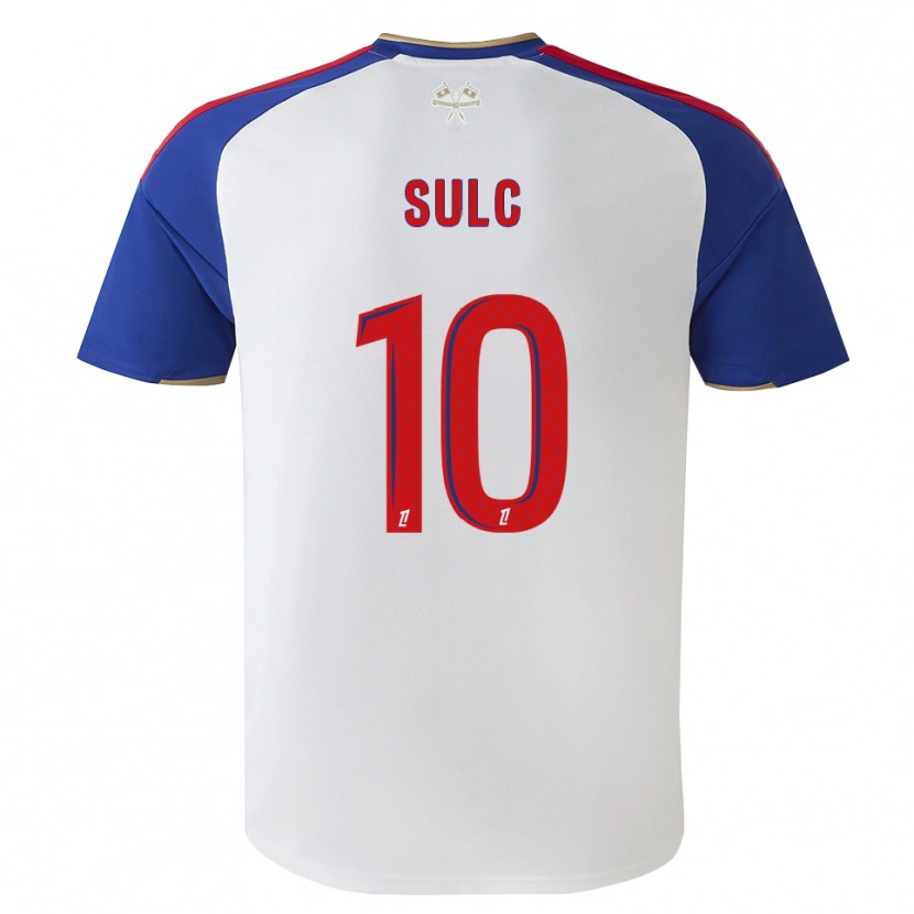 Danxen Uomo Maglia Pavel Sulc #10 Blu Reale Rosso Bianco Kit Gara Home 2026/27 Maglietta