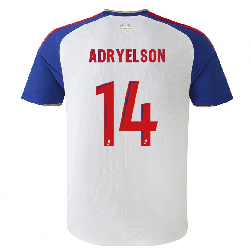Danxen Uomo Maglia Adryelson #14 Blu Reale Rosso Bianco Kit Gara Home 2026/27 Maglietta