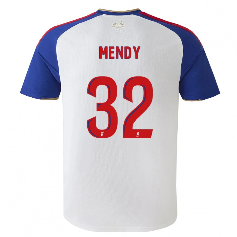 Danxen Uomo Maglia Maeline Mendy #32 Blu Reale Rosso Bianco Kit Gara Home 2026/27 Maglietta