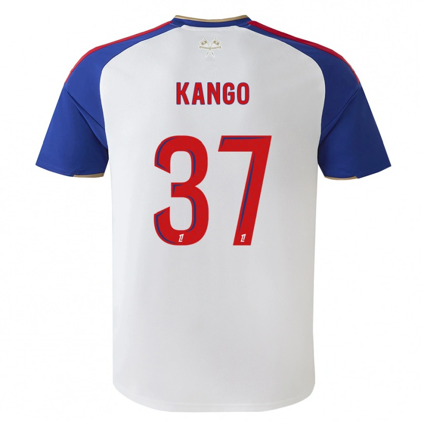 Danxen Uomo Maglia Steeve Kango #37 Blu Reale Rosso Bianco Kit Gara Home 2026/27 Maglietta