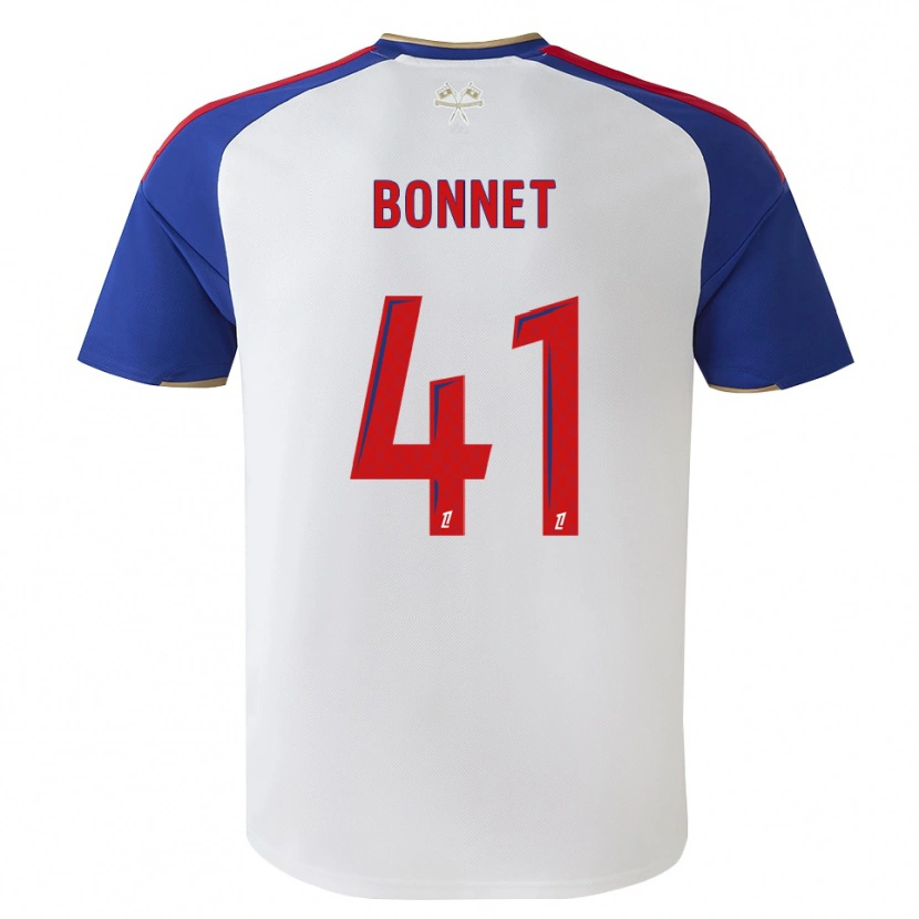 Danxen Uomo Maglia Noam Bonnet #41 Blu Reale Rosso Bianco Kit Gara Home 2026/27 Maglietta