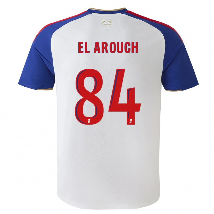Danxen Uomo Maglia Mohamed El Arouch #84 Blu Reale Rosso Bianco Kit Gara Home 2026/27 Maglietta