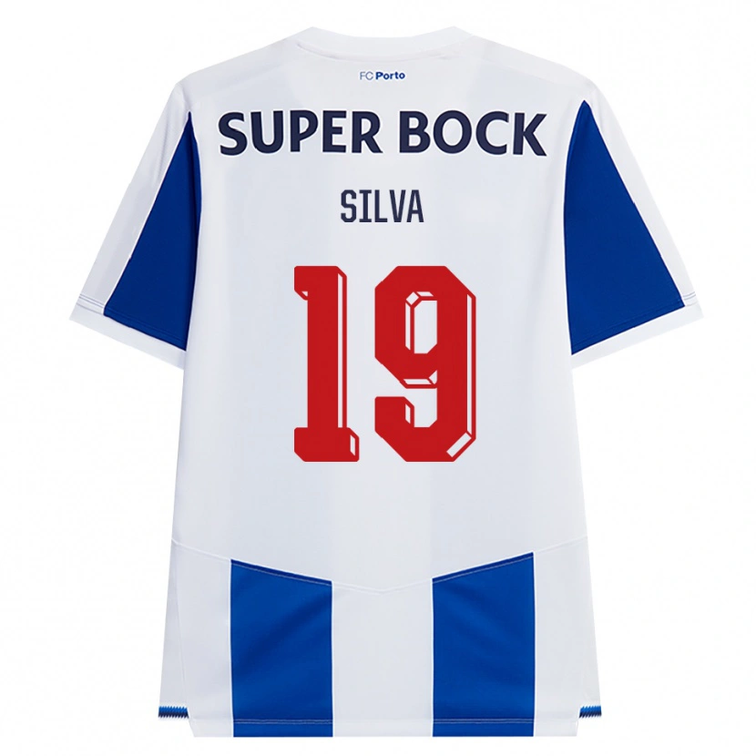 Danxen Uomo Maglia André Silva #19 Blu Bianco Rosso Kit Gara Home 2026/27 Maglietta