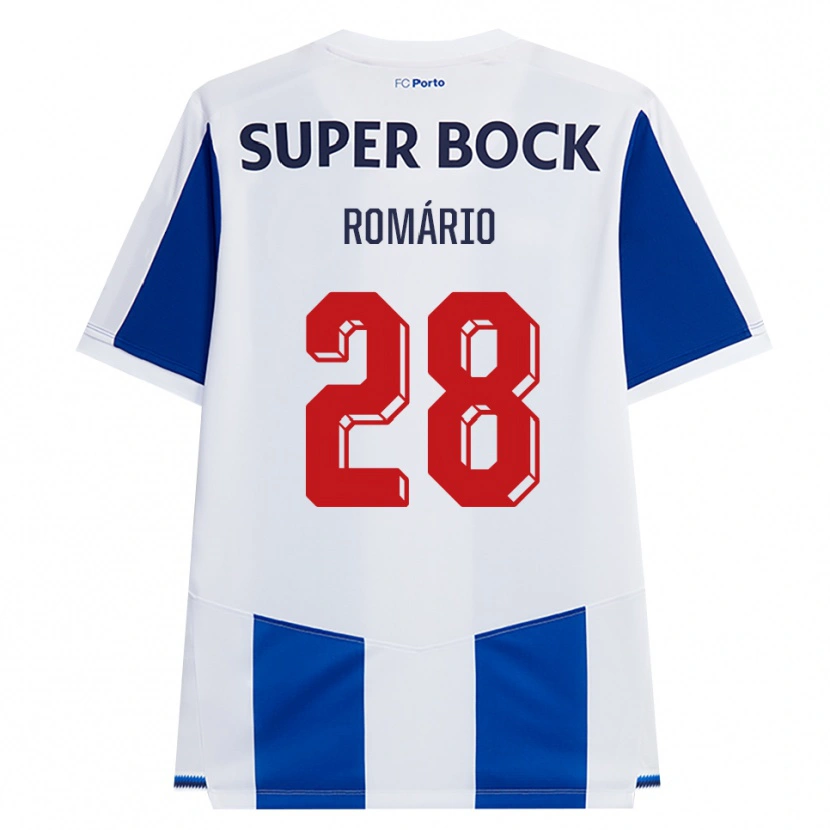 Danxen Uomo Maglia Romario Baro #28 Blu Bianco Rosso Kit Gara Home 2026/27 Maglietta