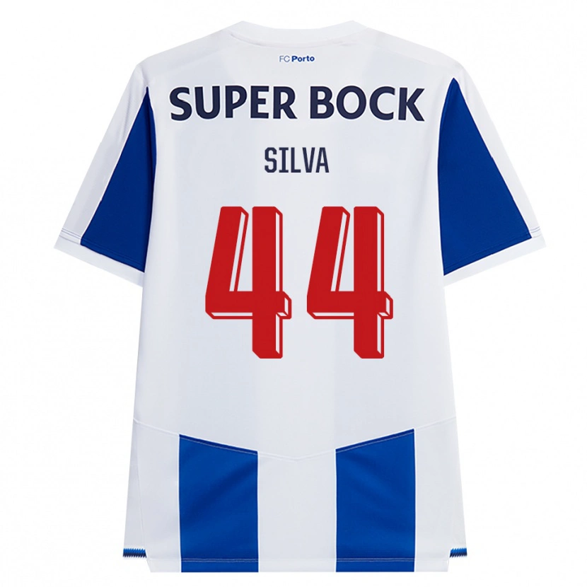 Danxen Uomo Maglia Felipe Silva #44 Blu Bianco Rosso Kit Gara Home 2026/27 Maglietta