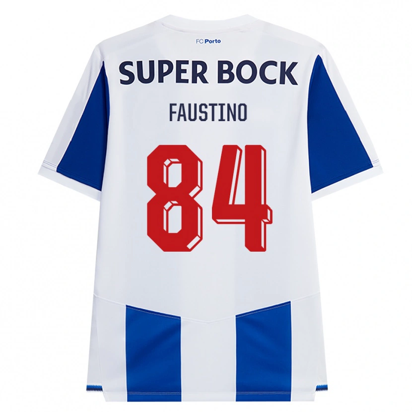 Danxen Uomo Maglia Levi Faustino #84 Blu Bianco Rosso Kit Gara Home 2026/27 Maglietta