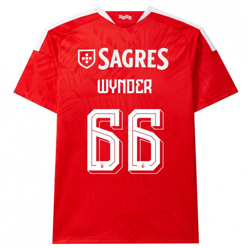 Danxen Uomo Maglia Joshua Wynder #66 Rosso Bianco Giallo Kit Gara Home 2026/27 Maglietta