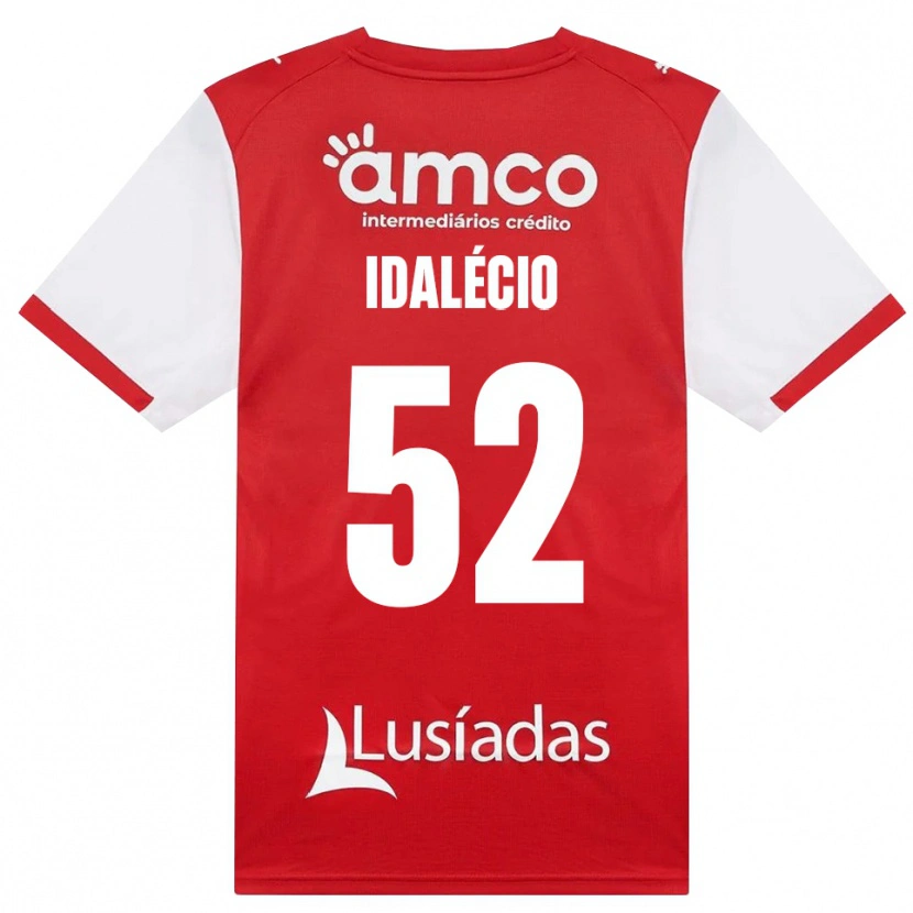 Danxen Uomo Maglia Idalécio #52 Bianco Rosso Nero Kit Gara Home 2026/27 Maglietta