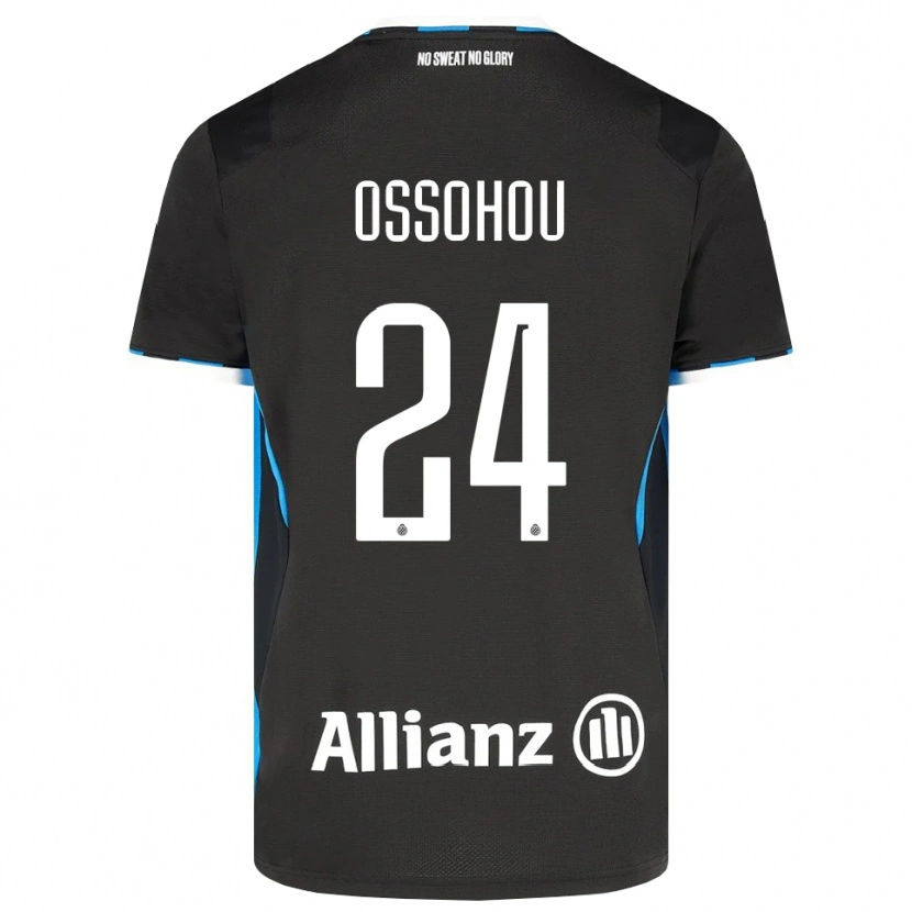 Danxen Uomo Maglia Clever Ossohou #24 Nero Rosso Blu Kit Gara Home 2026/27 Maglietta
