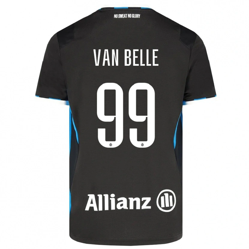 Danxen Uomo Maglia Lyndsey Van Belle #99 Nero Rosso Blu Kit Gara Home 2026/27 Maglietta