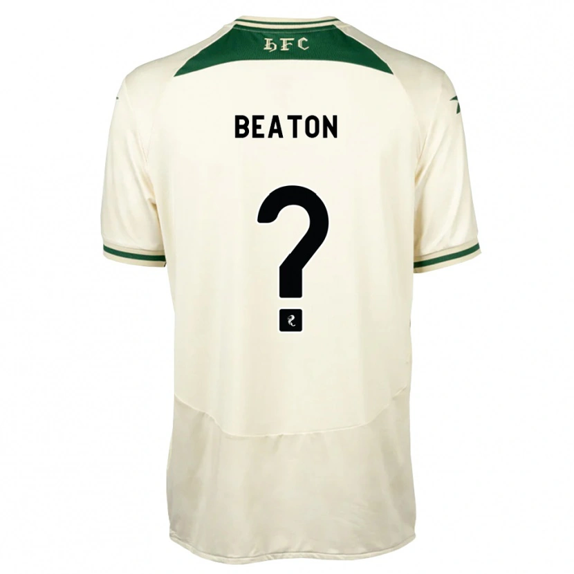 Danxen Uomo Maglia Christian Beaton #0 Verde Foresta Bianco Kit Gara Away 2026/27 Maglietta