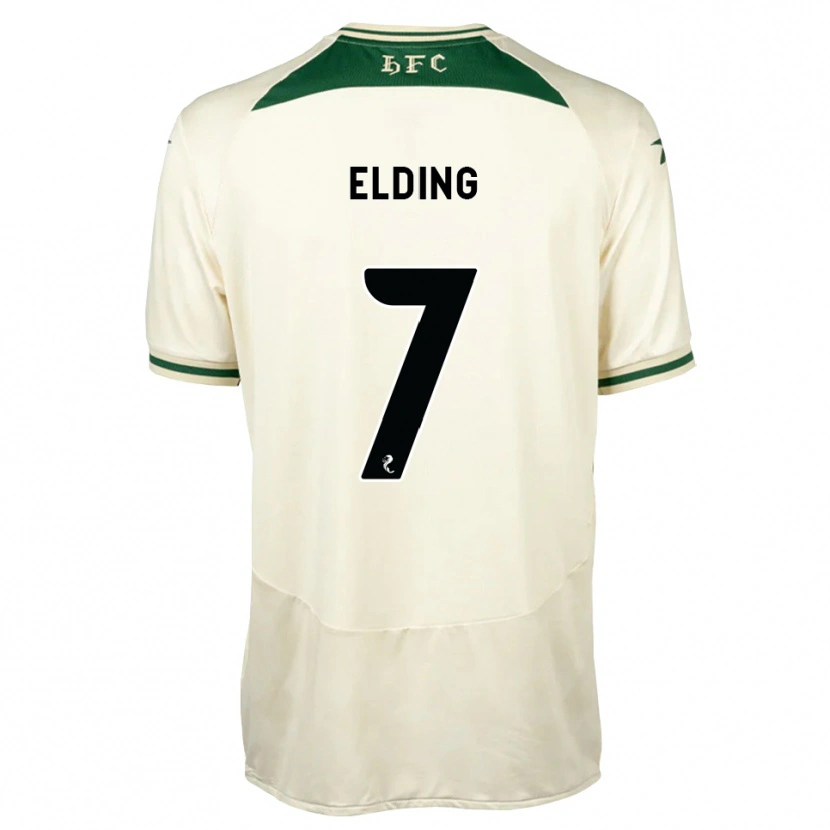 Danxen Uomo Maglia Owen Elding #7 Verde Foresta Bianco Kit Gara Away 2026/27 Maglietta