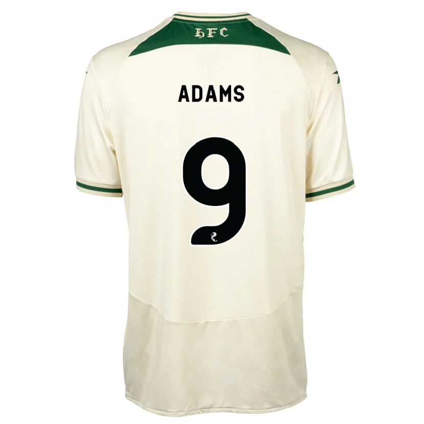 Danxen Uomo Maglia Eilidh Adams #9 Verde Foresta Bianco Kit Gara Away 2026/27 Maglietta