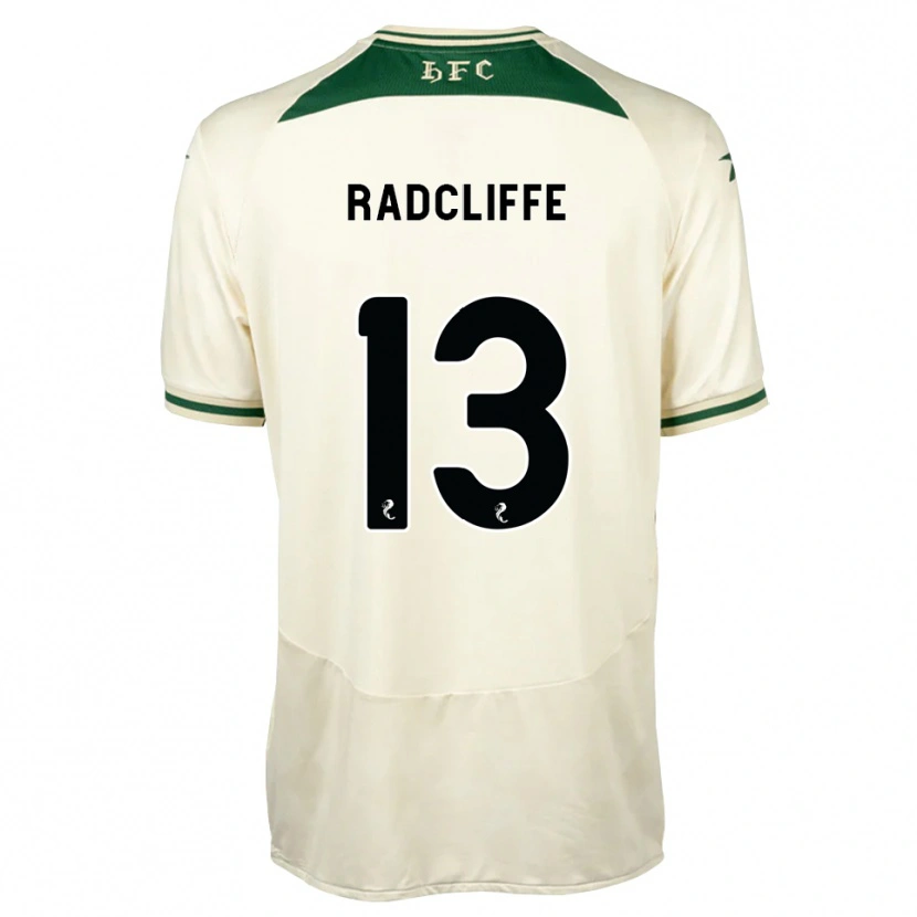 Danxen Uomo Maglia Josh Radcliffe #13 Verde Foresta Bianco Kit Gara Away 2026/27 Maglietta