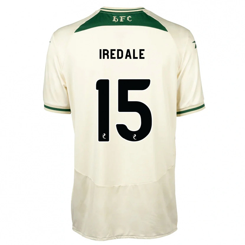 Danxen Uomo Maglia Jack Iredale #15 Verde Foresta Bianco Kit Gara Away 2026/27 Maglietta