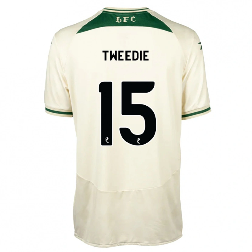 Danxen Uomo Maglia Lia Tweedie #15 Verde Foresta Bianco Kit Gara Away 2026/27 Maglietta