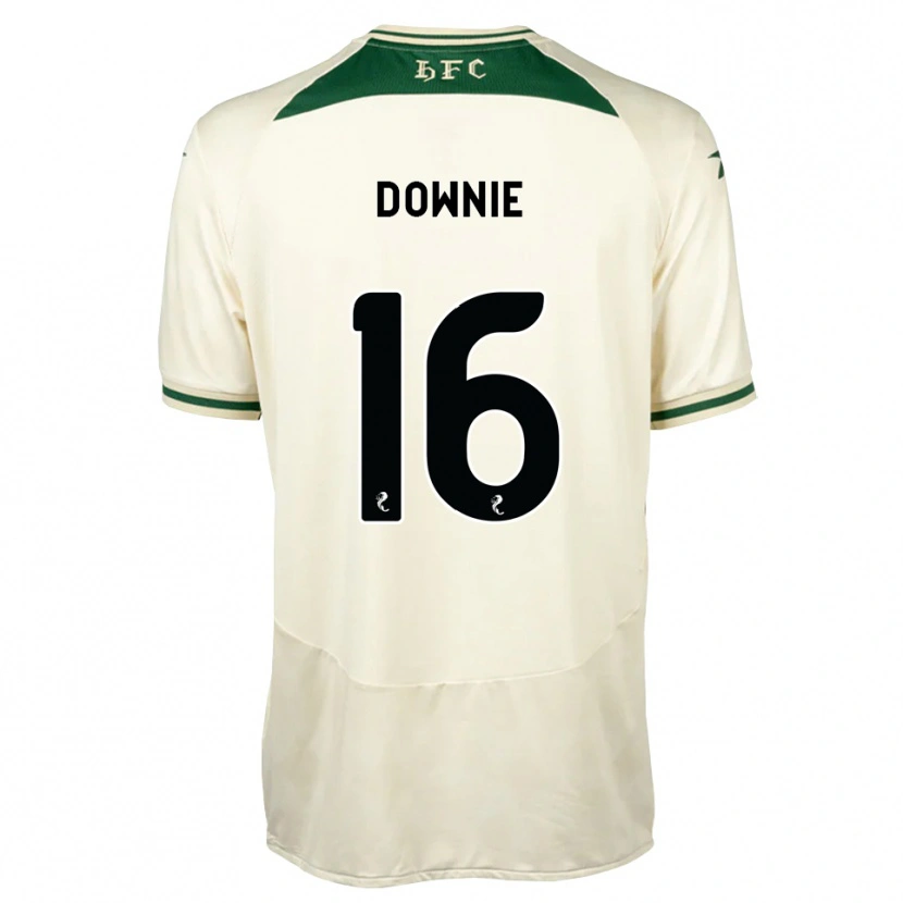 Danxen Uomo Maglia Reiss Downie #16 Verde Foresta Bianco Kit Gara Away 2026/27 Maglietta